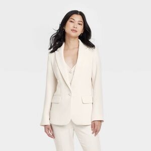 A New Day Women's Signature Crepe Nipped Waist Blazer